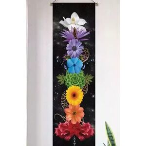 Floral Chakra Tapestry - Multicolor